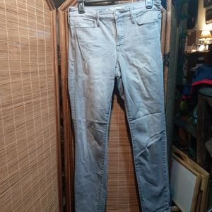 Light gray super stretch skinnies